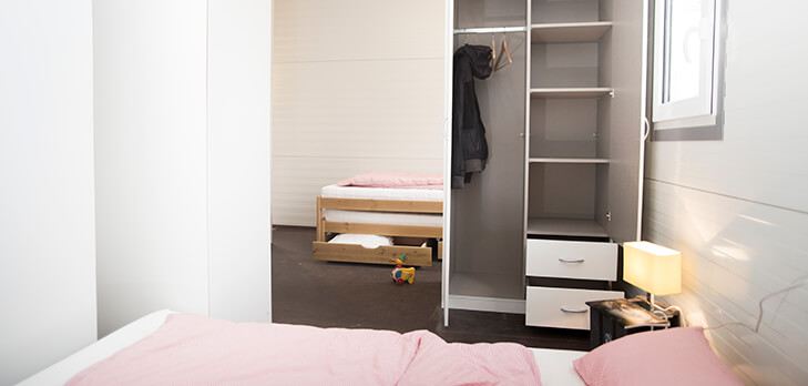 Residential Container - Bed & Wardrobe